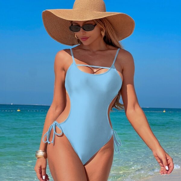 Quick-drying Swimsuit For Women Backless Siamese - Image 5