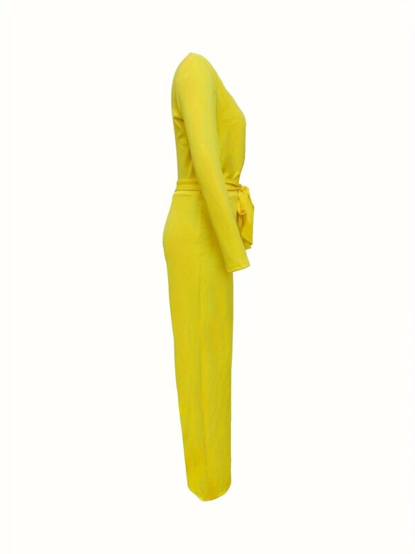 Yellow Women's Jumpsuit - Image 2