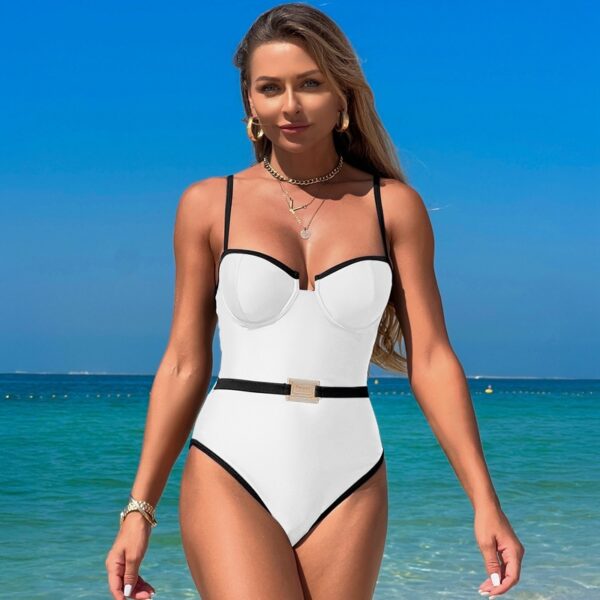 Women's Tight Swimsuit Conservative One-piece - Image 6