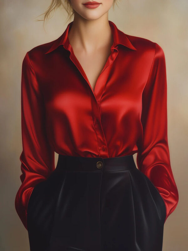 Women's Fashion Individual Casual Loose Shirt - Image 3