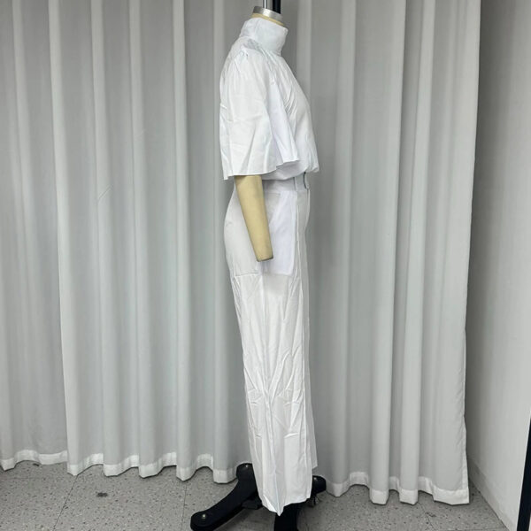 Summer New Half Collar Top Two-piece Set - Image 3