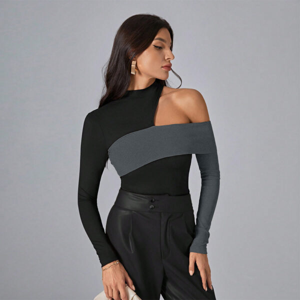 Women's Trendy Irregular Design Top - Image 5