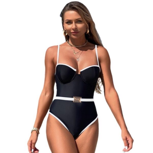 Women's Tight Swimsuit Conservative One-piece - Image 2