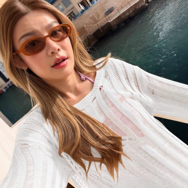Hollow Sweater Loose Sun Protection Blouse - Image 4