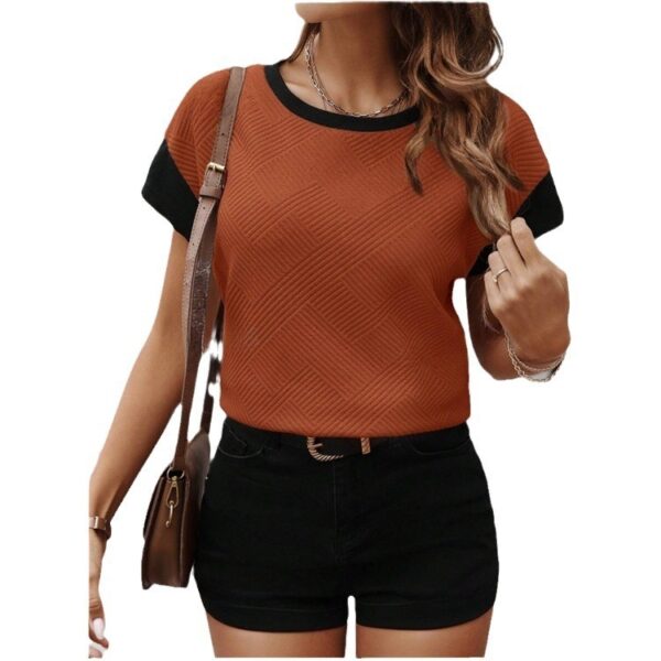 Casual European And American Fashion Women's Wear Top - Image 4